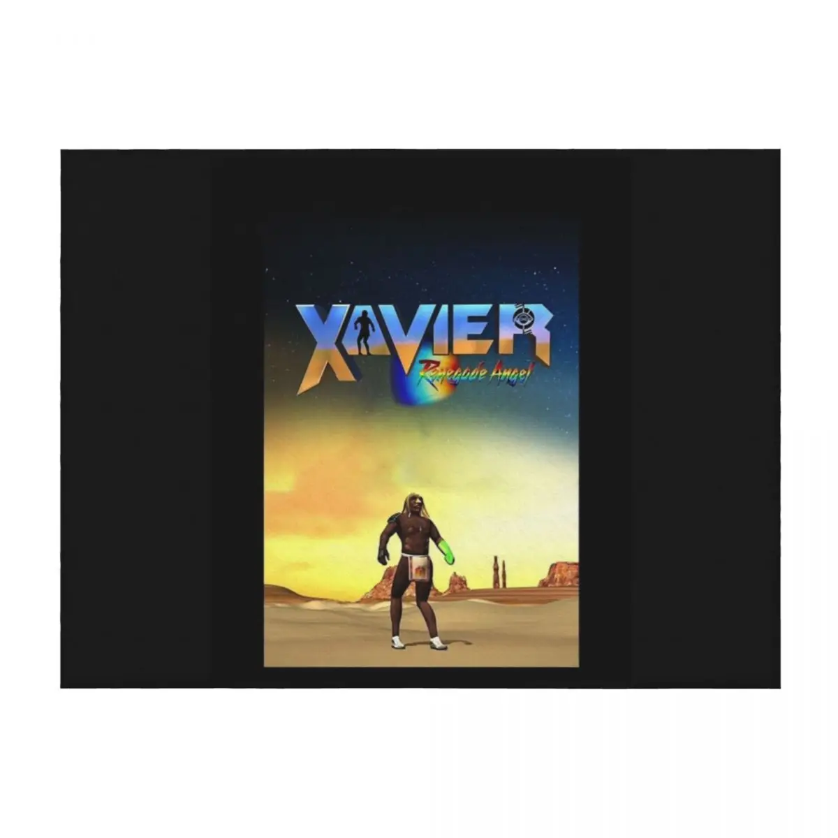 

Xavier Renegade Angel Graphic T-Shirt Throw Blanket Soft Single Decorative Beds Sofas Blankets