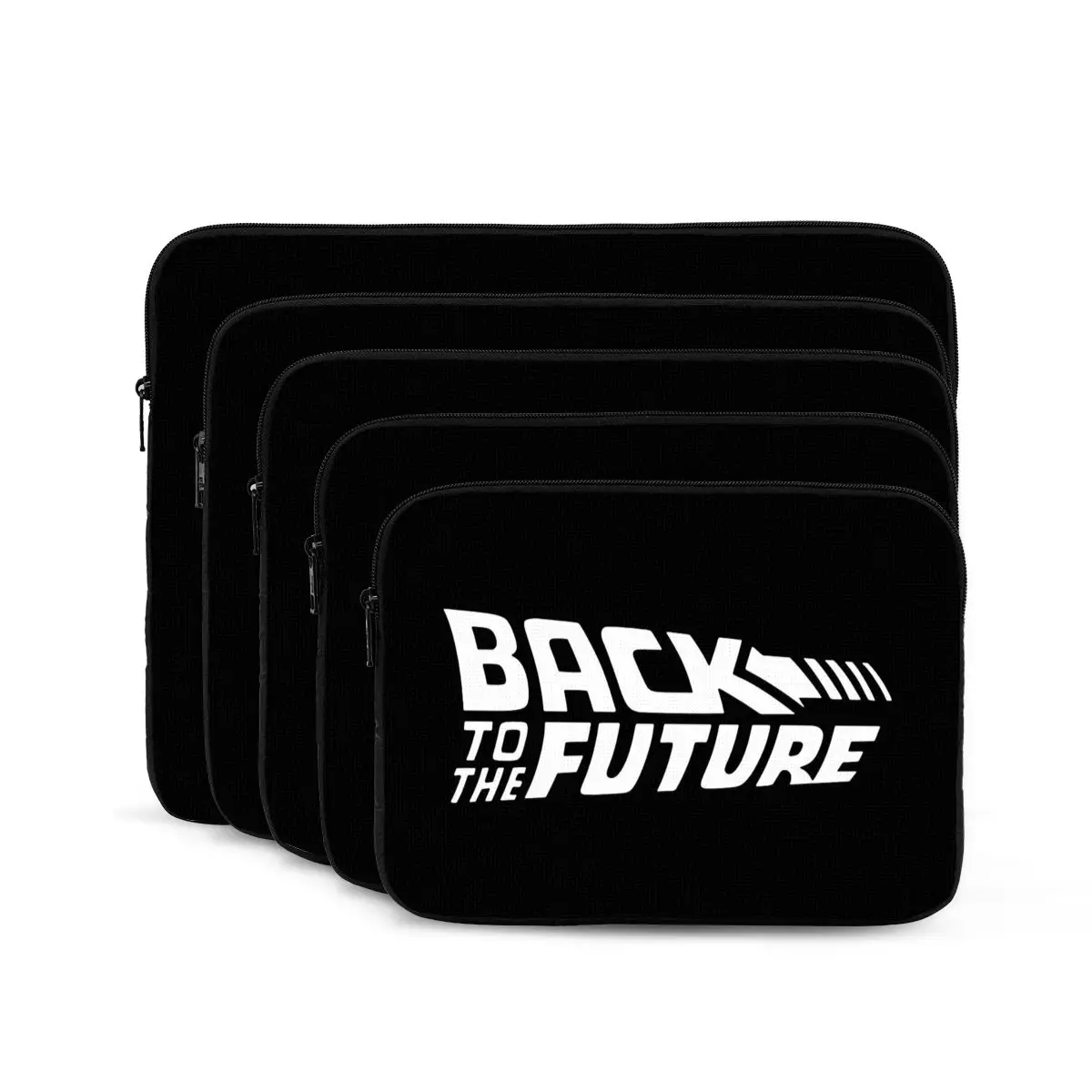 Retro de volta para o futuro notebook bolsa para portátil 10 12 13 15 17 Polegada notebook manga capa saco tablet à prova de choque caso saco