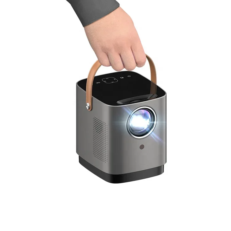 Rigal RD-853 Mini Portable Upright Projector 720P Video Reading Projector for Education