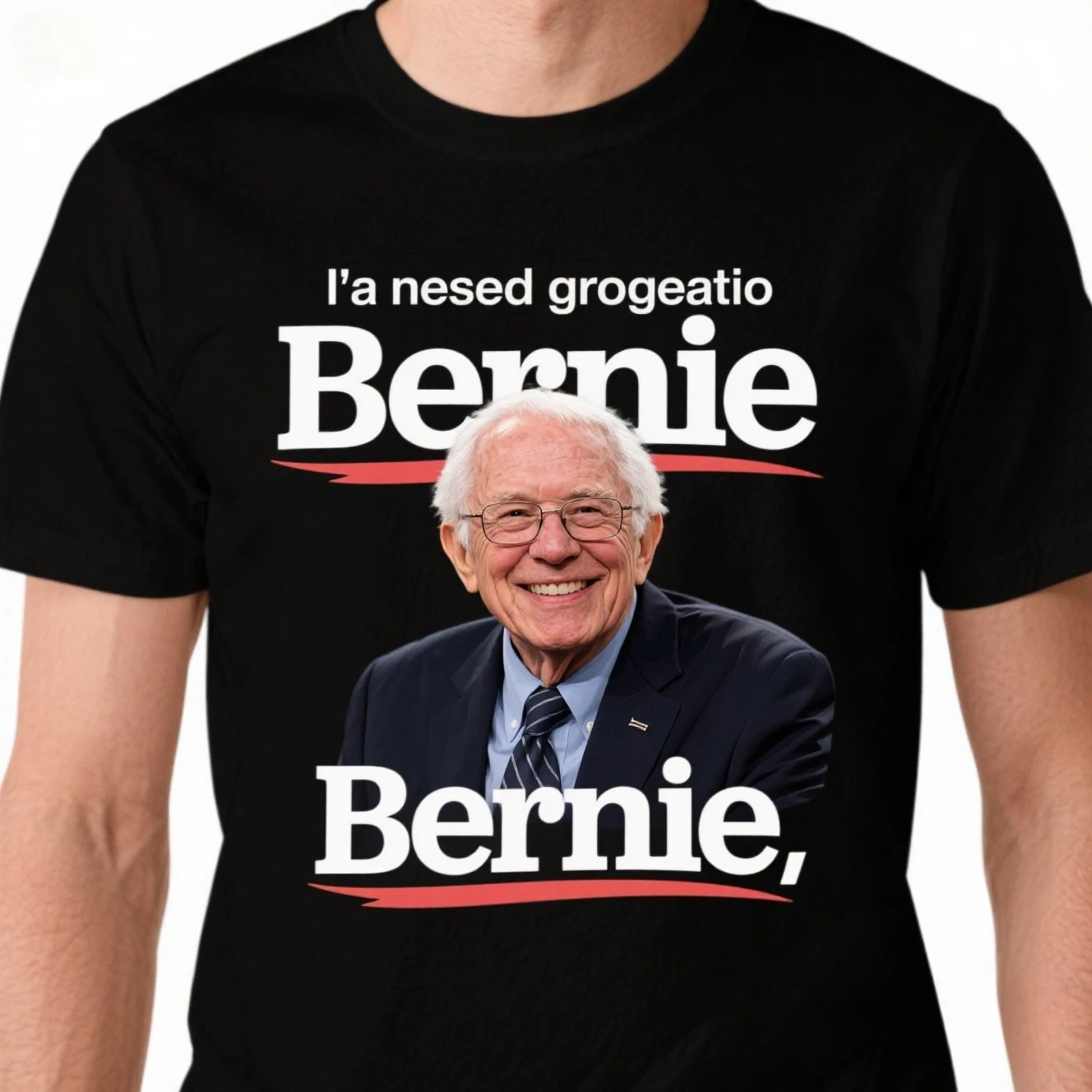 

Bernie Sanders Young T-Shirt 100% Cotton O-Neck Summer Short Sleeve Casual Mens T-shirt Size S-3XL