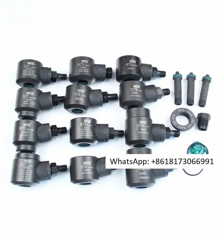 12pcs common rail spurt  short clip common rail spurt  adapter