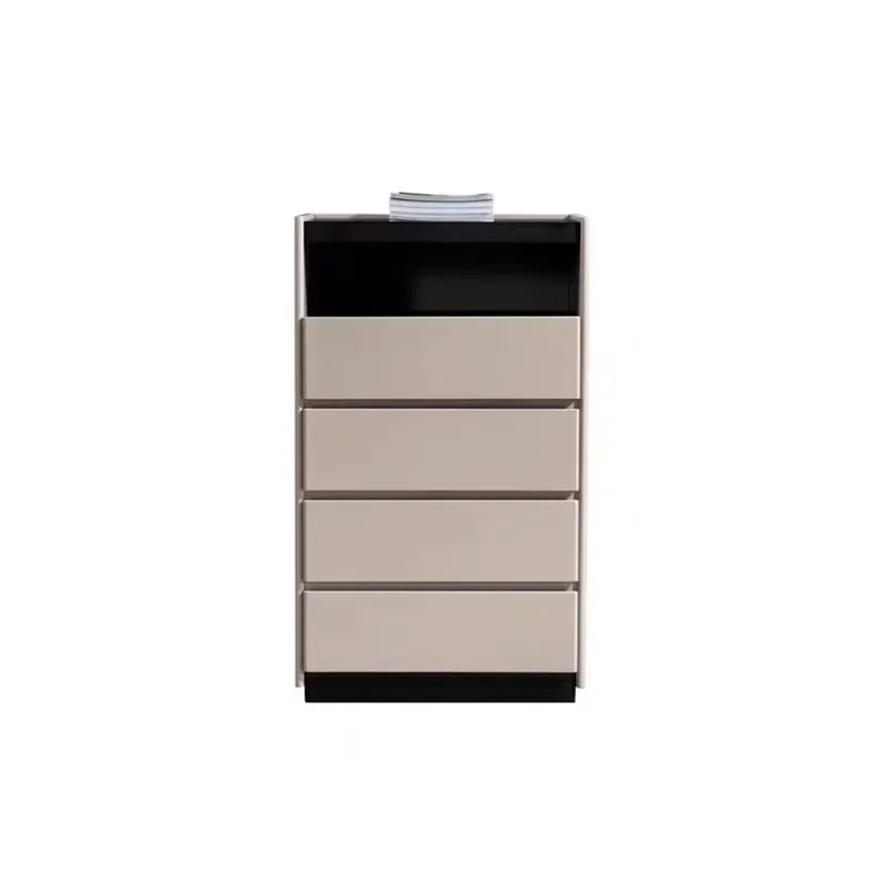 

Sofa Side Cabinet Bedroom Combination Bucket Cabinet Smoke Superior Grey