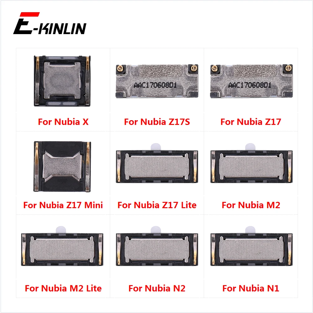 Earpiece Earphone Top Speaker Sound Receiver Flex Cable For ZTE Nubia X Z17S Z17 N2 N1 M2 Lite Mini