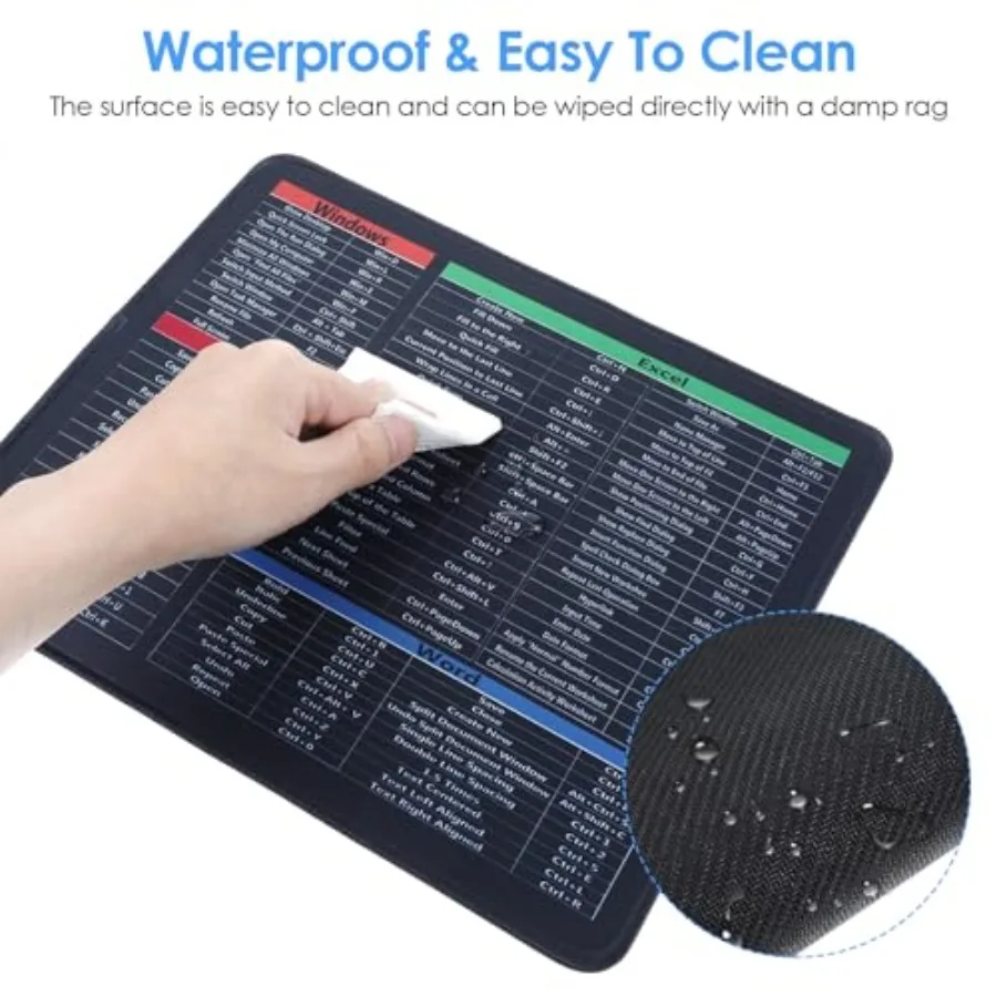 اختصارات Excel لوحة الماوس غير القابلة للانزلاق ملحقات مكتب المكتب #3