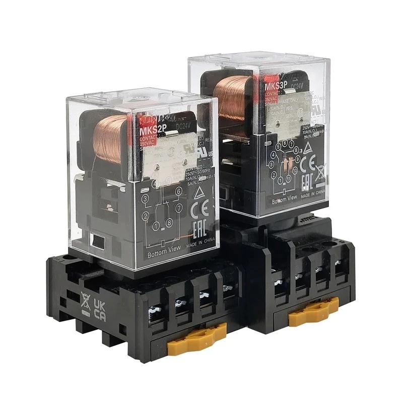 

Original genuine relay new MKS2P MKS3P replaces old MK2P I MK3P I