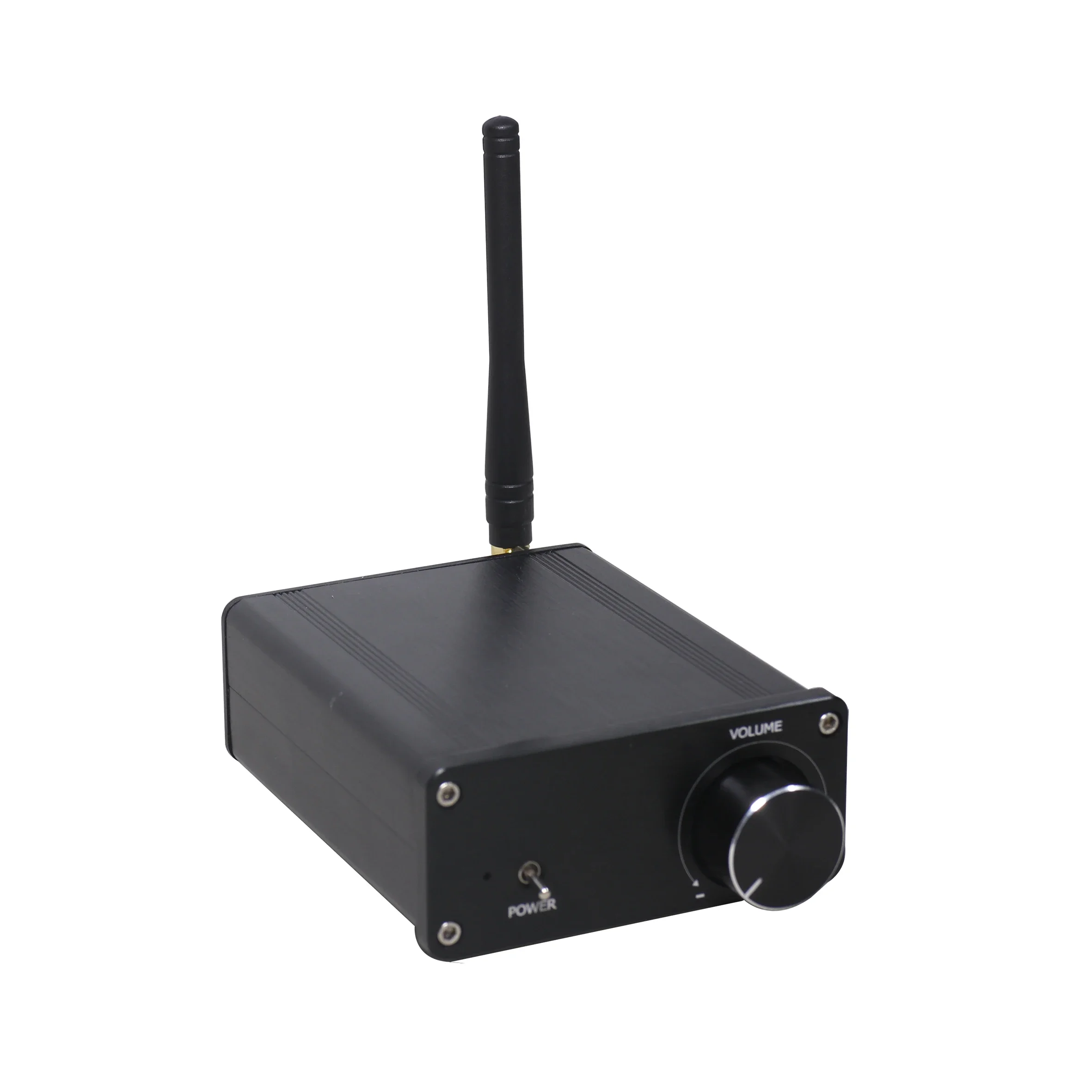 

In Stock Bluetooth Stereo Audio Amplifier Receiver 2 Channel Class D Mini Hi-Fi Integrated Amp 50W x 2, With 24V 3A adaptor