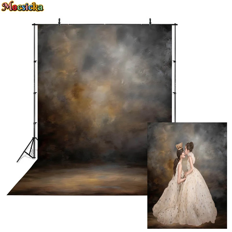 Abstract Art Texture Backdrop For Photography Kids Old Master Adult Portrait Newborn Birthday Photo Background Studio Wall Props