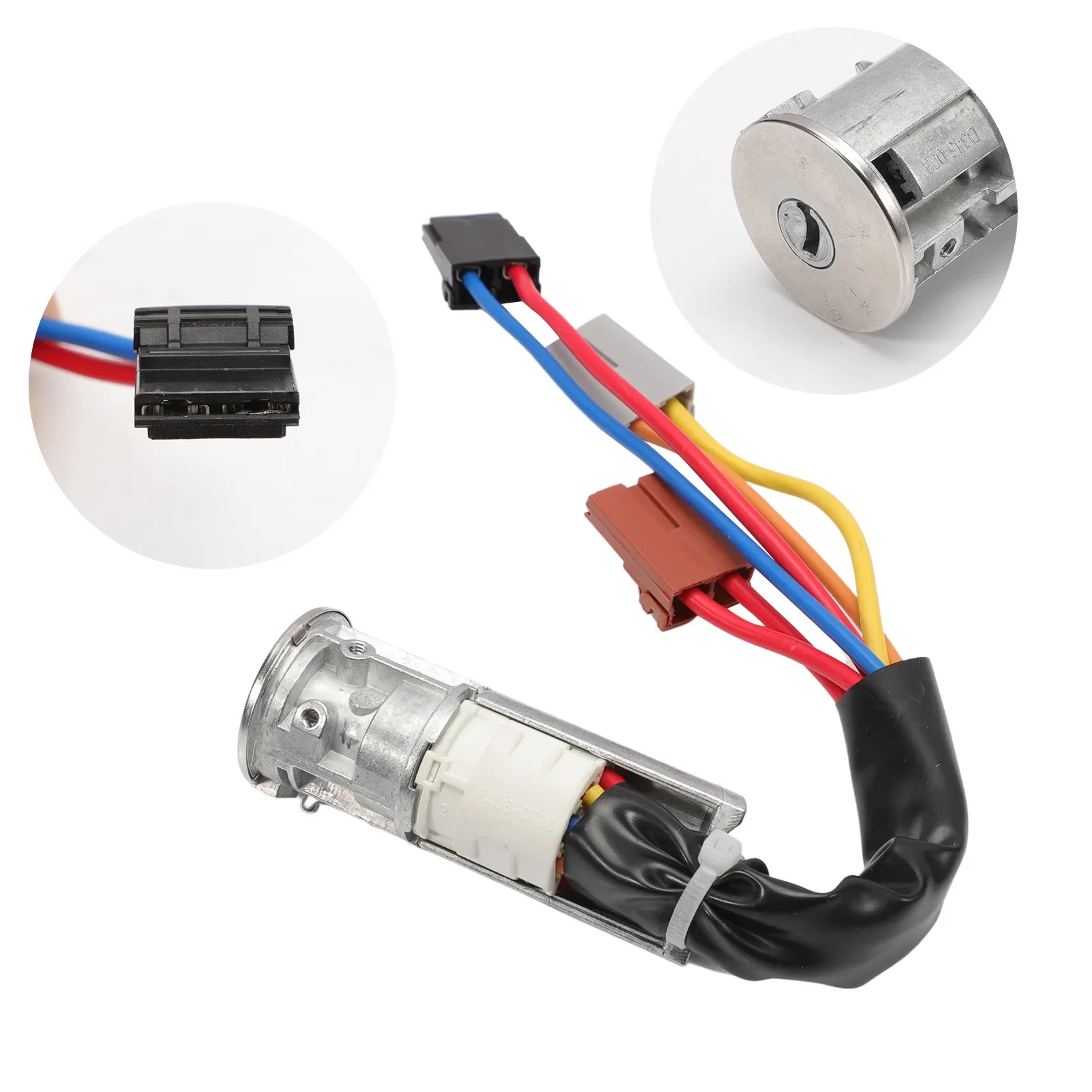 96084980 Innovative Ignition Switch Lock Cylinder Assembly with 2 Keys for PEUGEOT 106 405 1994 4162-92 6P 4162.92 416292