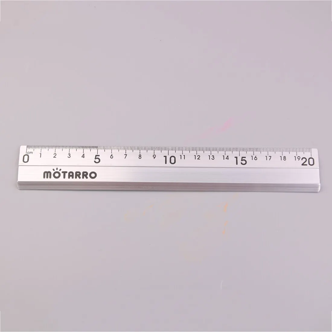 MOTARRO 20CM Aluminium Straight Ruler Drawing Tool Desk Accessories Student Stationery School Office Supplies