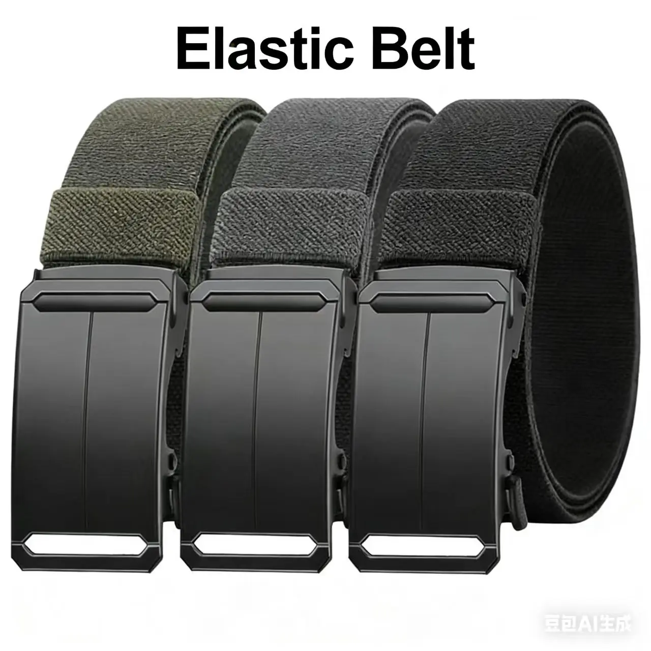 New men tactical belt Multi functional Sports and leisure outdoor belt tactical belt for men Golf woven business belt for men