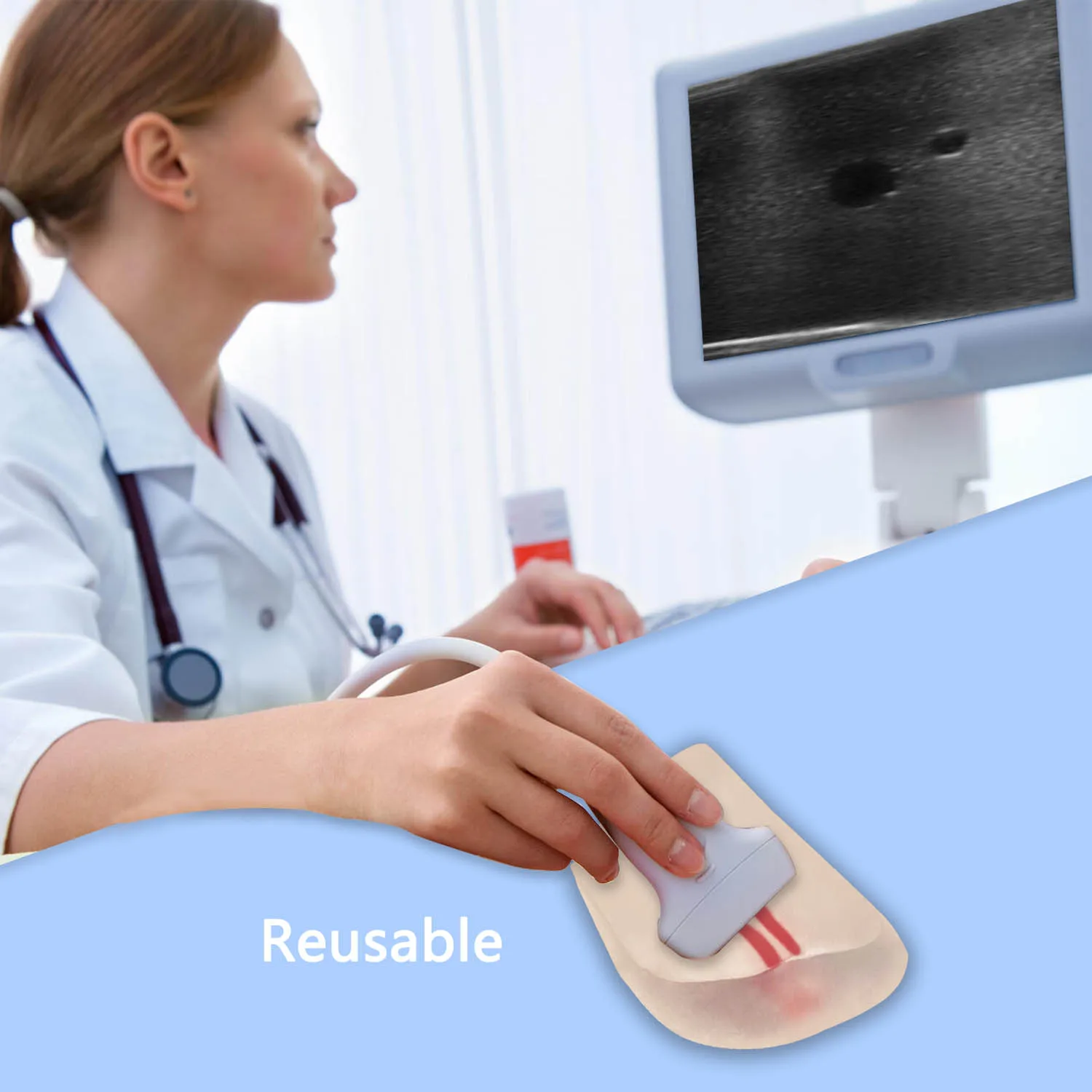 

ultrasound-guided femoral arteriovenous puncture model and catheterization education
