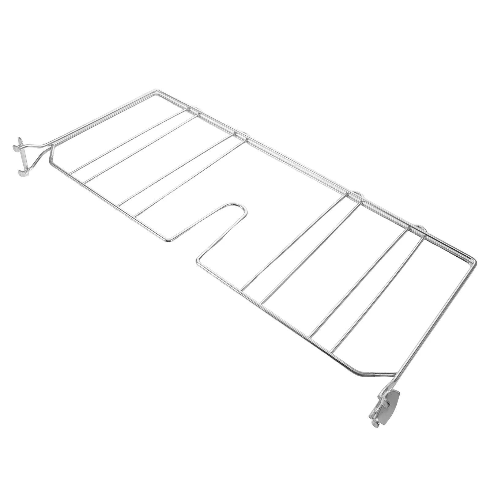 Vertical Shelf Dividers Aluminum Alloy Instant Installation Wire Partition Boards Retail Kitchen Cabinet Bookshelf