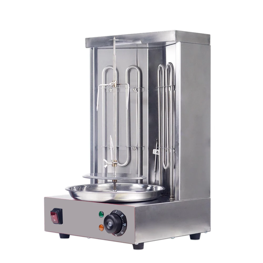 Electric vertical grill machine eb25, shawarma oven, doner kebab, gyroscope, with meat capture pan