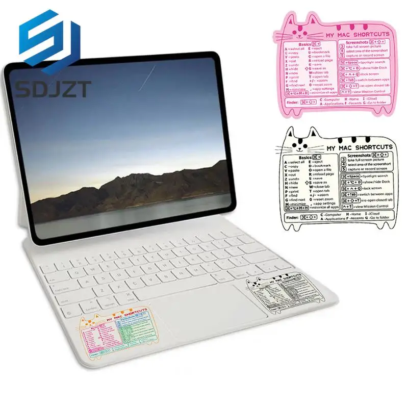 1PC For Windows Computer Keyboard Shortcut Sticker Adhesive Sticker for Laptop Desktop