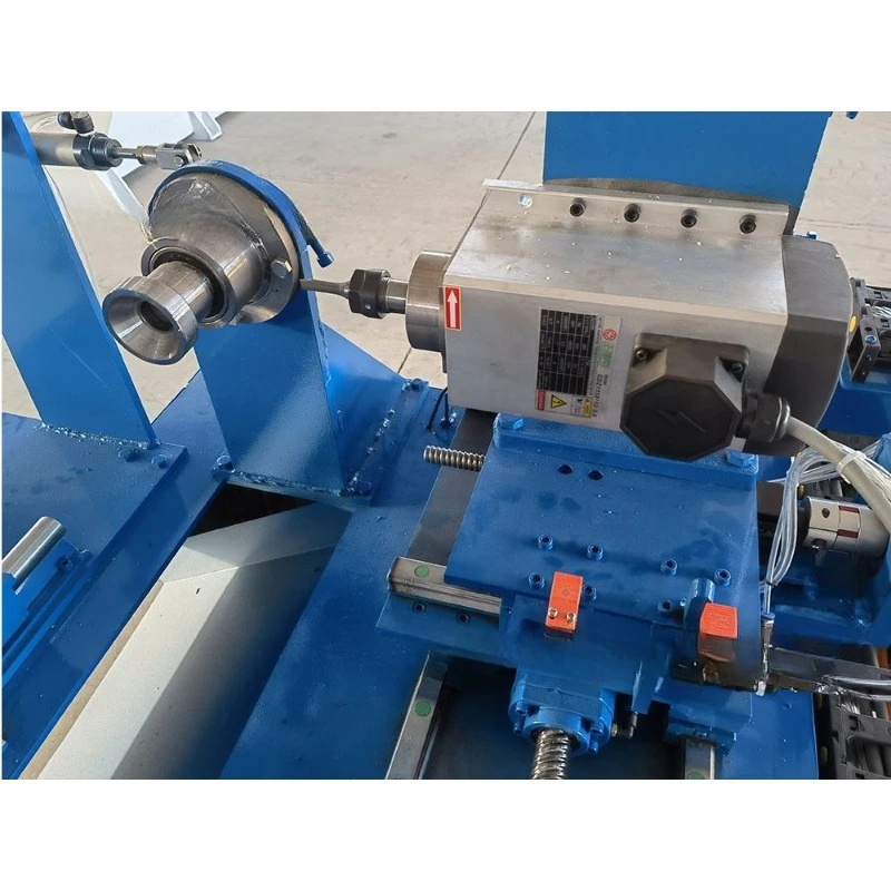 Automatic round bar punching machine Electric numerical control wooden bar punching machine