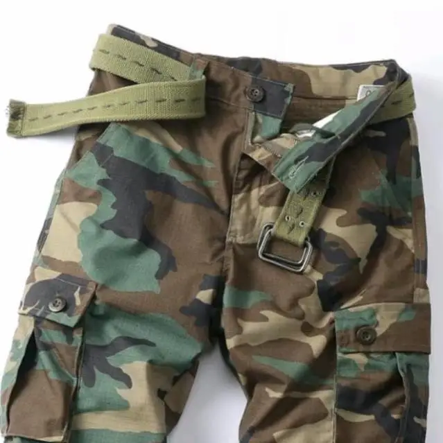 

Men's Casual Cargo Pants High Waist Straight Leg Field Workwear Wide Leg Comfortable Fit Korean Sle Neutral G