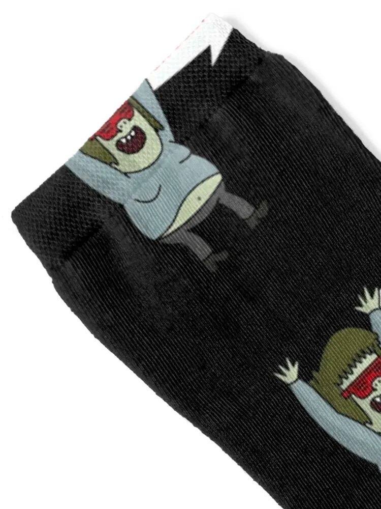 Muscle Man mom jokes RegularShow Socks Wholesale Climbing hockey anti-slip Socks For Men Women's