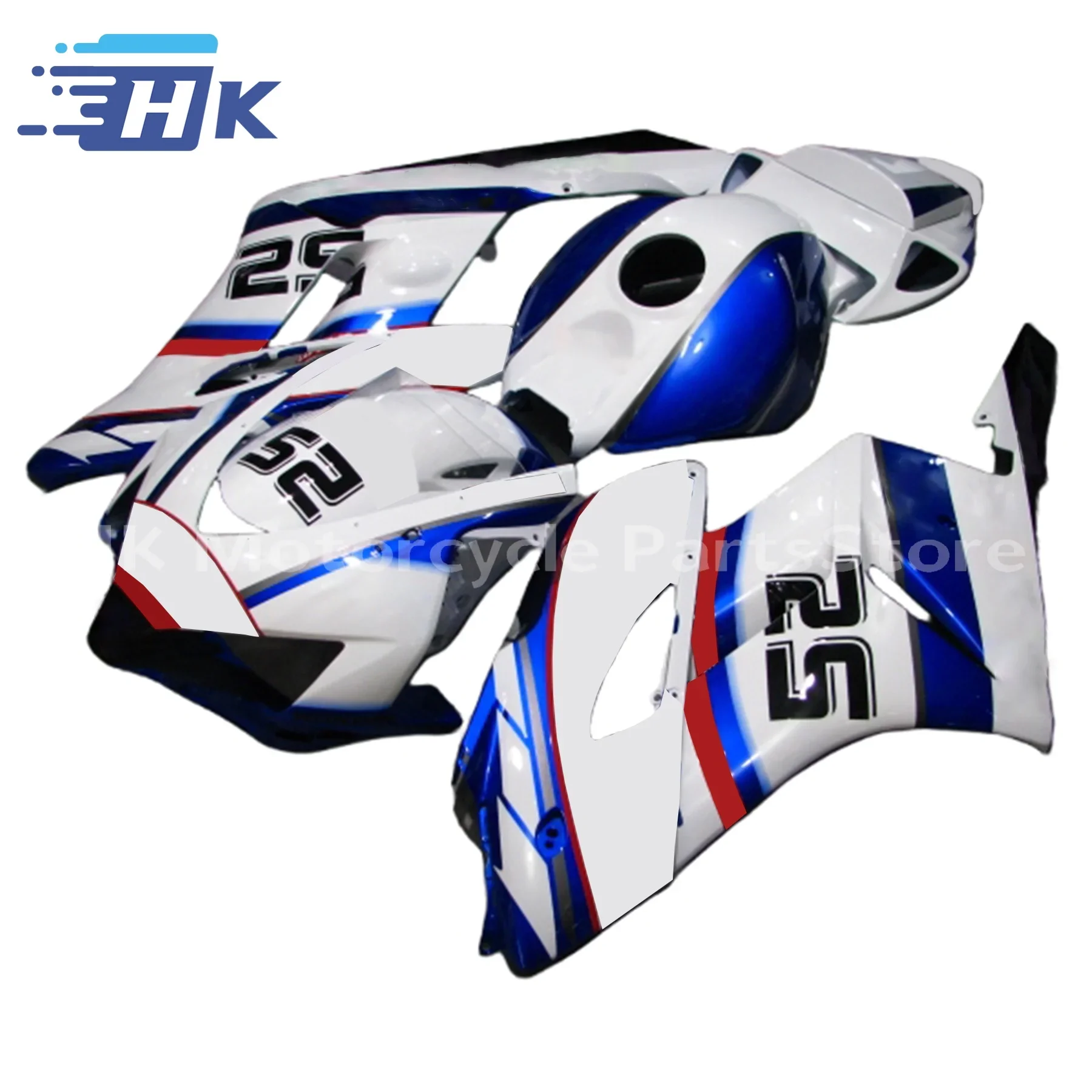 

Комплект обтекателей для мотоцикла HONDA CBR1000RR 2004-2005 (CBR1000 CBR 1000 RR 04 05) из ABS-пластика, литые обтекатели кузова