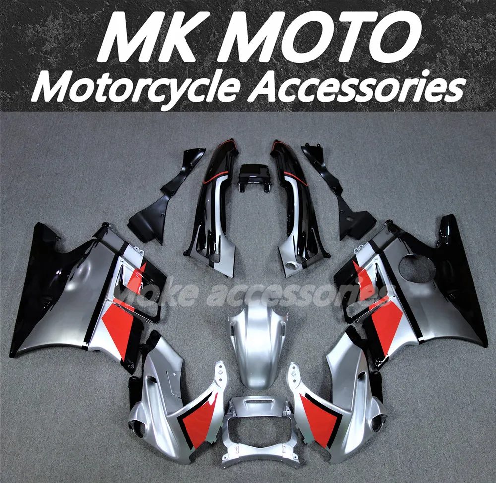 Fairings Kit Fit For Cbr600f 1992-1994 F2 Bodywork Set Silver Red Black