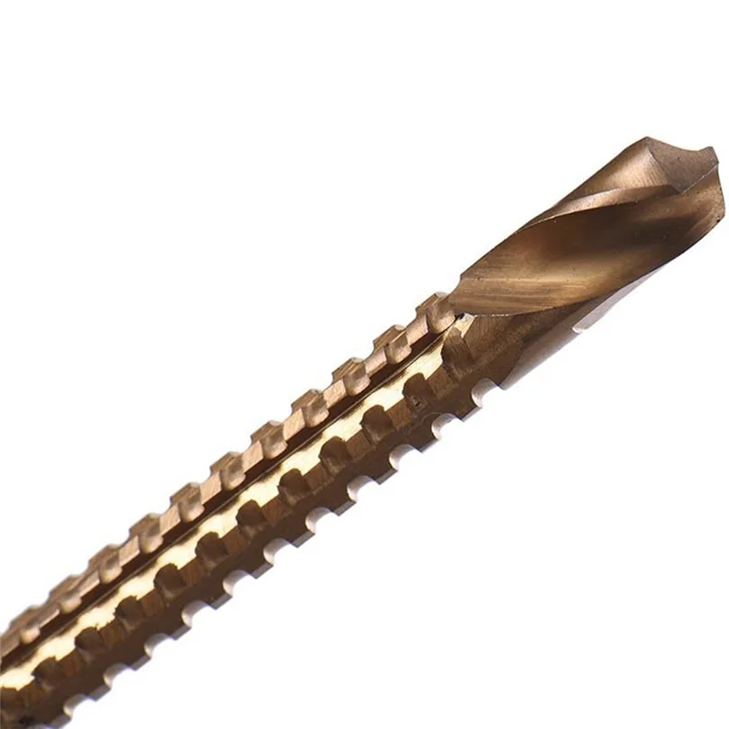 

Flash Trend 12Pcs Titanium Drill Saw Bit Set, HSS Serrated Bit Hole Drilling, 3-8Mm Carpenter Hacksaw Drill Bits Kit