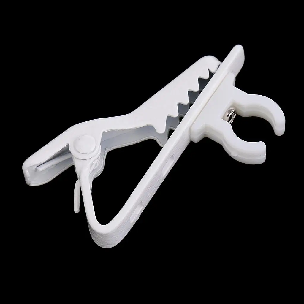 حامل ميكروفون مكثف شامل ، مشبك ربطة عنق ، لافاليير طية صدر ، ميكروفونات مؤتمرات ، أبيض ، شحن بدون ربطة عنق ، 1: