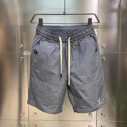 2024 Men's Sports Shorts Summer Graphic Sweatpants High Street Fashion Green Shorts High Quality Beach Quick Drying Shorts New