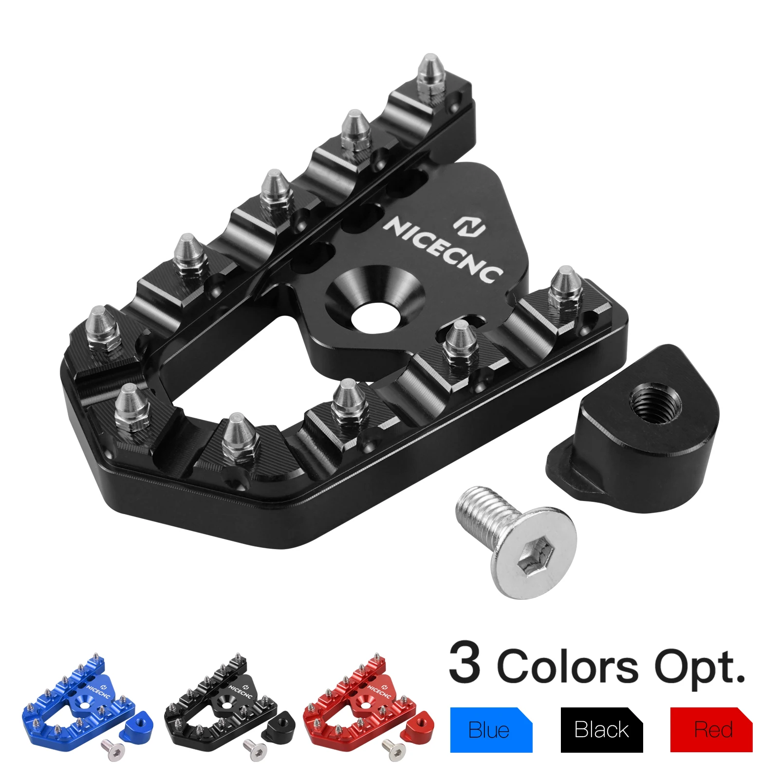 

For Yamaha Blaster 200 YFS200 1988-2006 Rear Brake Pedal Extender NICECNC ATV Aluminum Alloy and Steel Offroad Quad Accessories