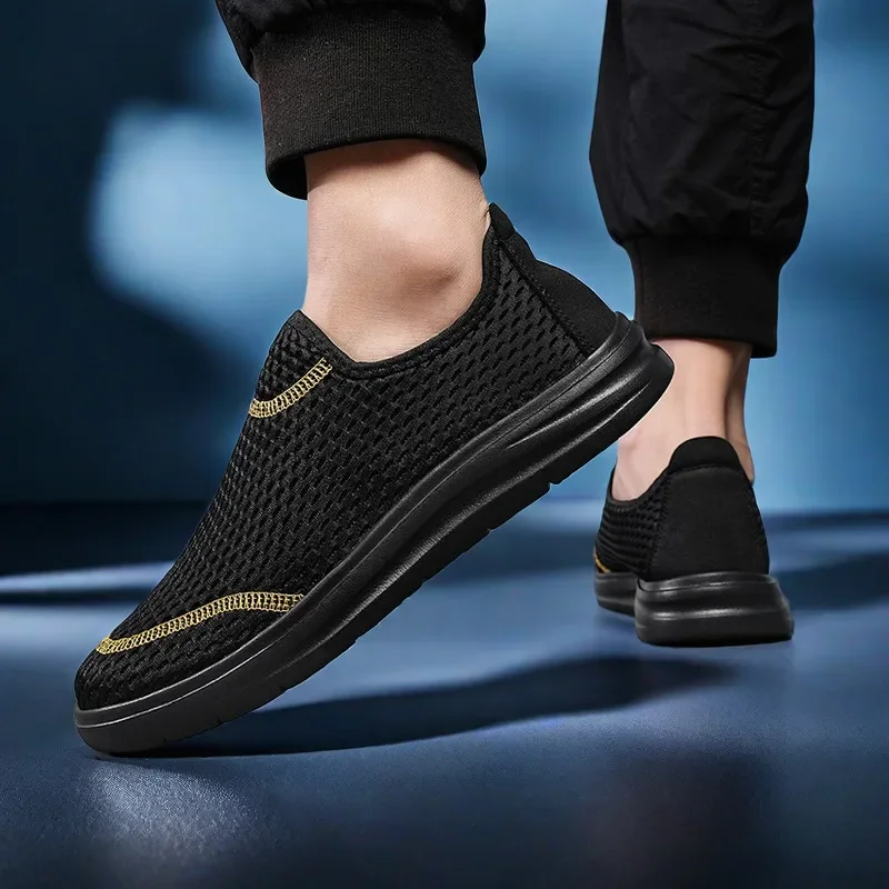 Youth Men's Gym Sneakers Luxury Designers Platform Sports Shoes Luxo Men's Shoes Brands Thick Bottomed Leather Casual Tennis