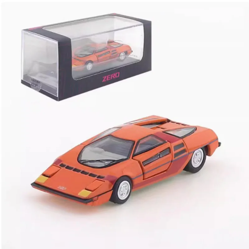 

Масштаб 1:64, ZERO, имитация ножничных дверей, модель автомобиля из сплава, орнамент, статический дисплей, Коллекционная игрушка, подарок, сувенирное украшение