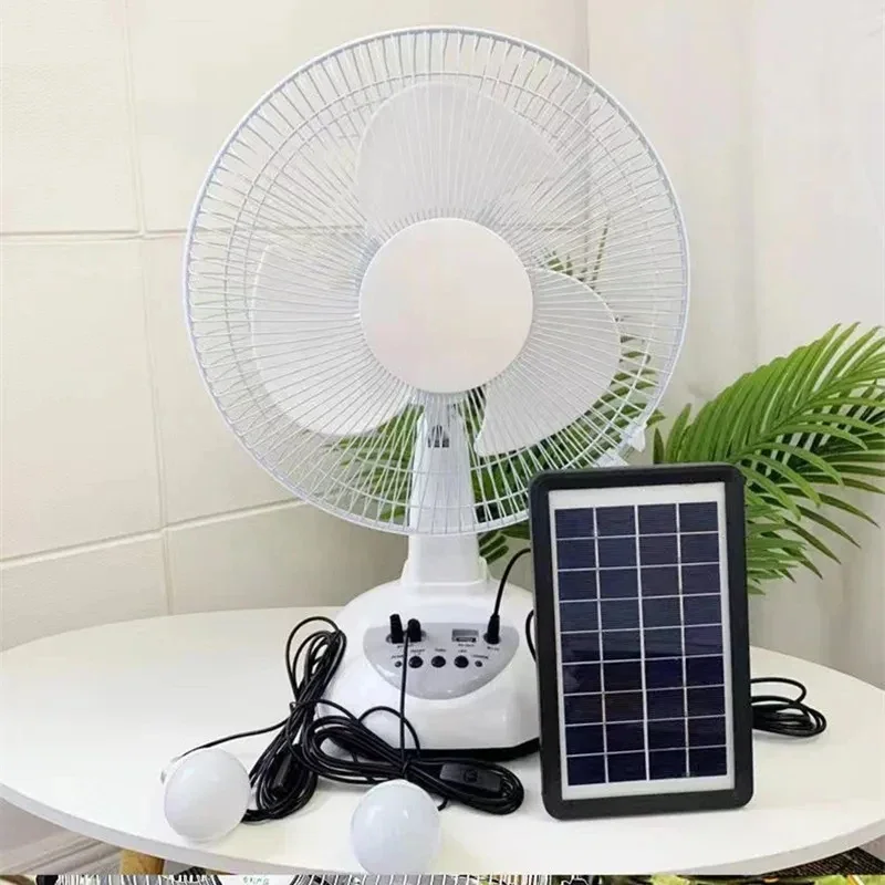 Rechargeable Portable Small Fan for Home Travel Camping Large Wind Fan with USB Charging