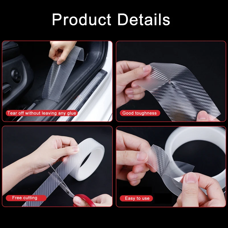 3D Carbon Fiber Car Stickers Bike Protection Stickers Anti-scratch Bicycle Frame Protector Film Tool Cycling Accessories