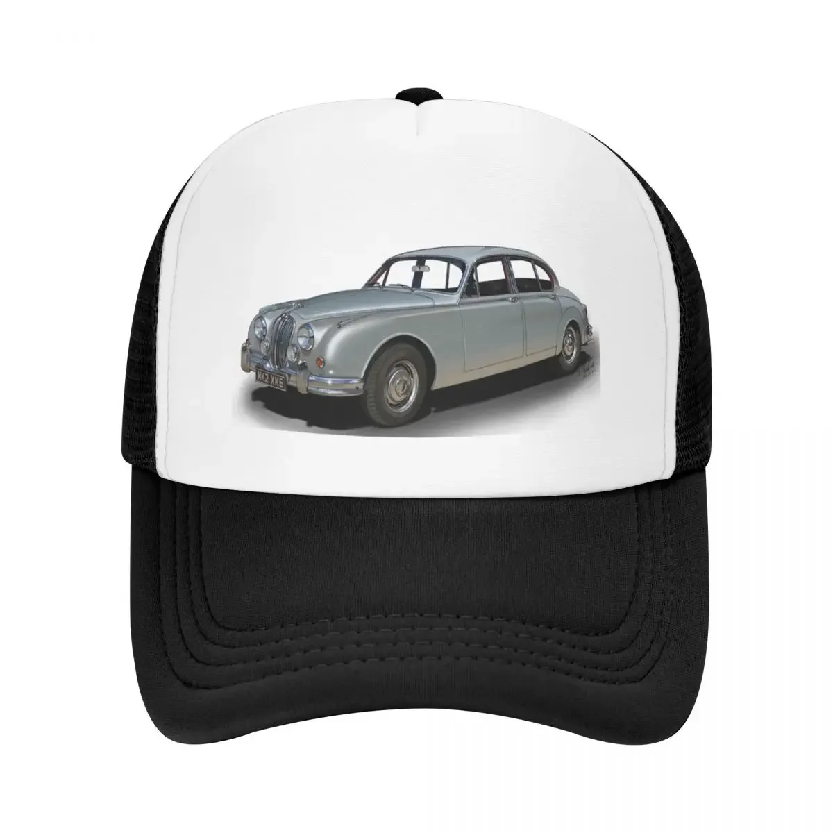 Jaguar mk2 XK6 silver Baseball Cap Rave Custom Cap Boy Women's