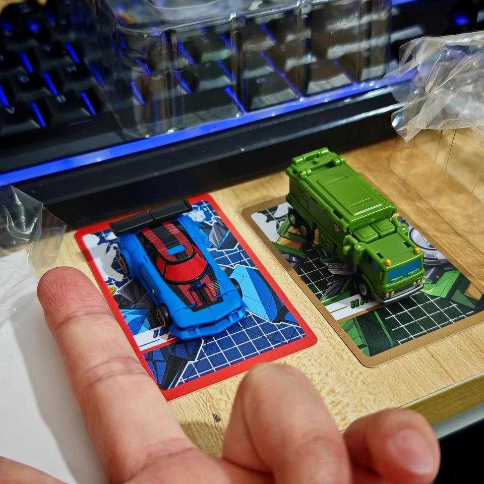 Transformationsspielzeug DR. WU DW-E30M DW-E33 Mirror Jack Septa Kleine Actionfigur Robotermodell Schreibtisch Decora Collection