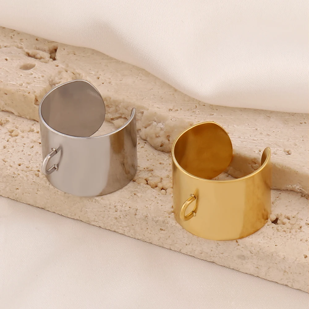 2 pièces 8/10/15mm en acier in - Ring Blank Adjustable avis et prix