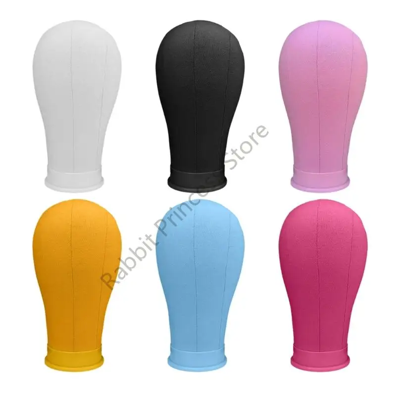 

BX0F 2Pcs Canvas Head With Mounting Hole For Secure Styling Display Practice