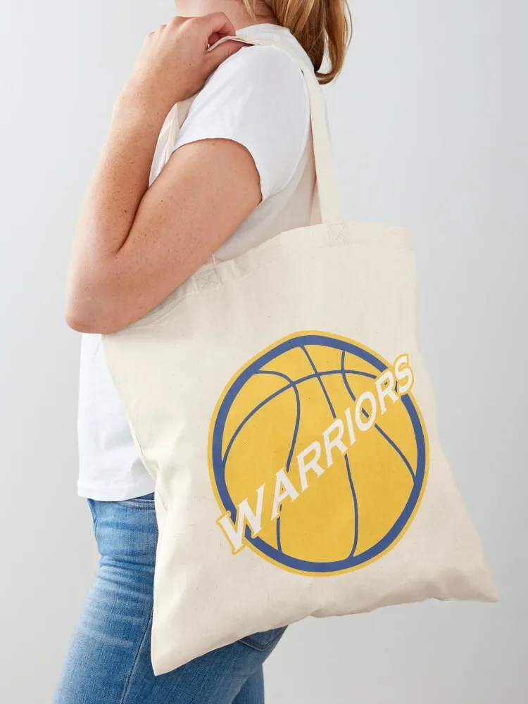 Golden State blue basketball logo Tote Bag shoping bag personalized Customizable cute