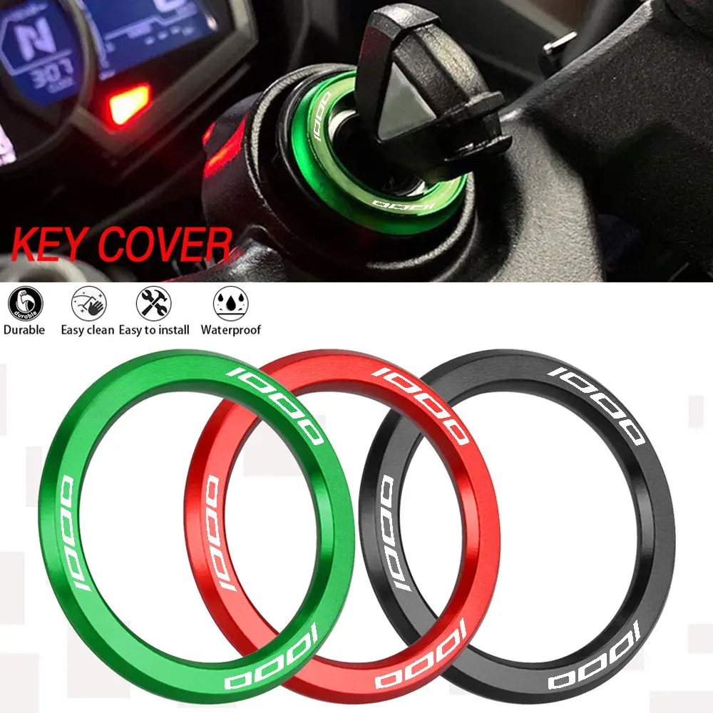

2022 2023 Motorcycle Case Ignition Switch Keys Cover Protection FOR KAWASAKI Z1000 R Z1000 SX NINJA 1000 TouReR 2011-2020 2021