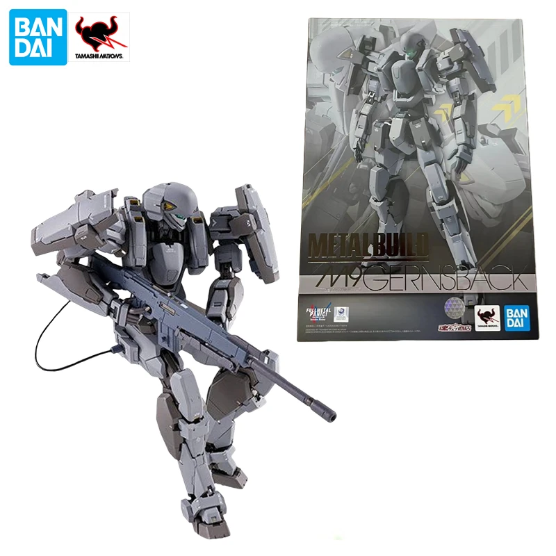 

Original Bandai METAL BULID MB Full Metal Panic M9 Carnz Barker Mao Cruz Anime Action Figures Toy Gift Model Collection Hobby