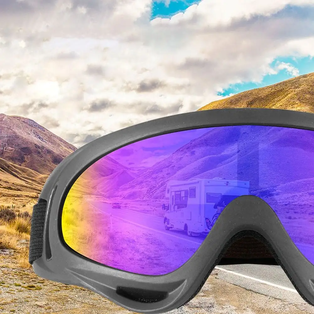

New Dustproof Lens Frame Winter Windproof Snowboard Ski Goggles Eyewear Glasses Moto Cycling