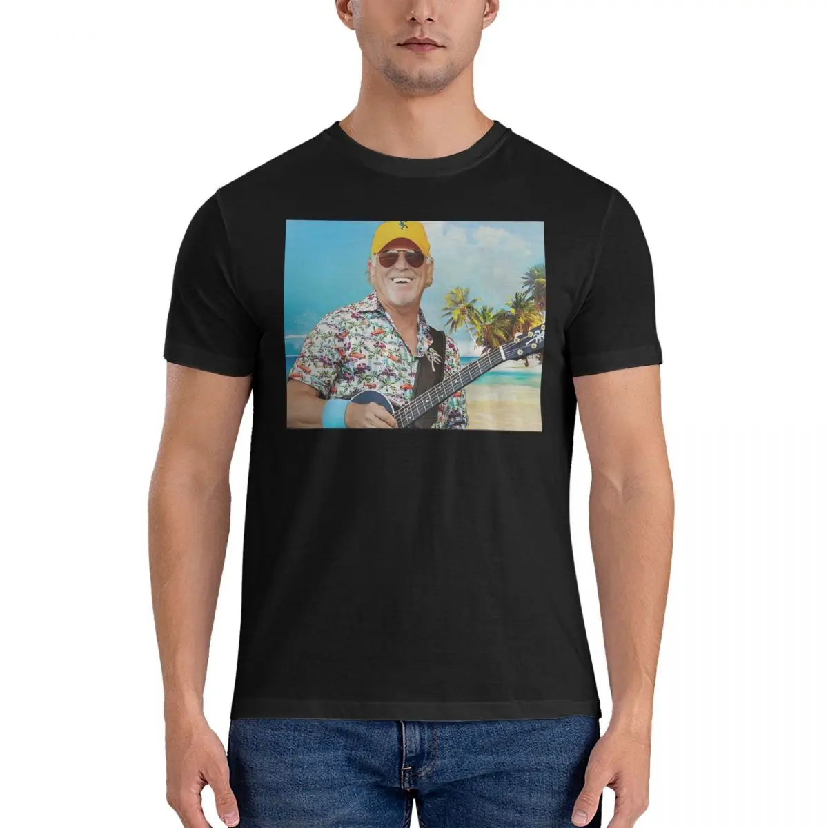 BEST SELLER Jimmy Buffet T Shirts Men Cotton Humor T-Shirts O Neck jimmy buffet Tee Shirt Short Sleeve Clothing Printing