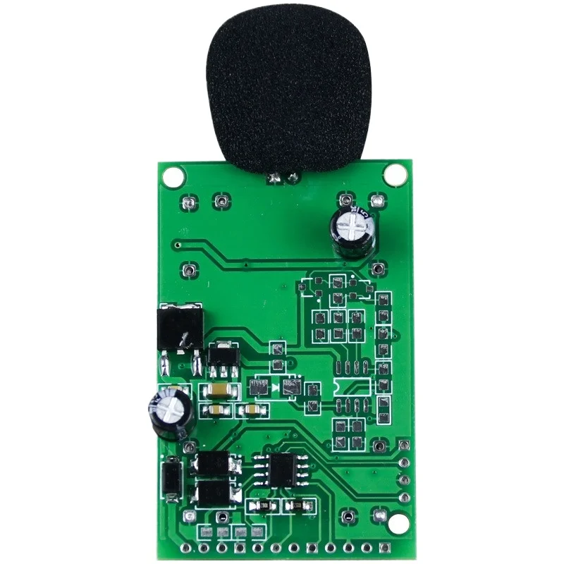 

Industrial RS485 TTL Noise Sensor Module PCB Board Decibel Transmitter with White Copper Shield for Workshop Monitoring