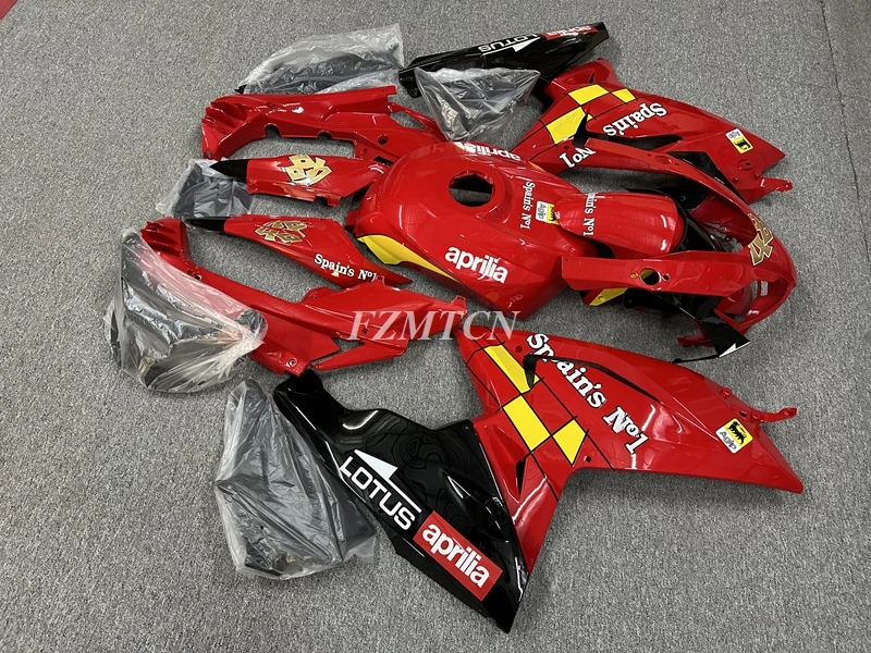 New ABS Fairings Kit Fit for Aprilia RS125 RS4 50 125 2006 2007 2008 2009 2010 2011 06 07 08 09 10 11 Bodywork Set Red Yellow