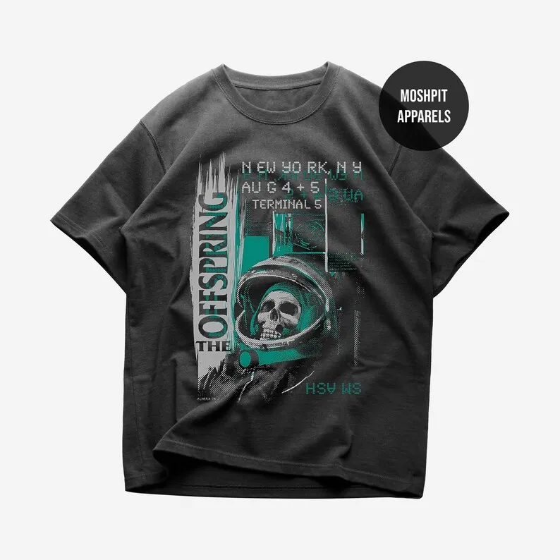 النسل تي شيرت احترام الذاتي النسل ميرش للجنسين الشرير الصخرة المحملة هدية لعشاق الشرير قسط الموسيقى الملابس روك ميرش #2