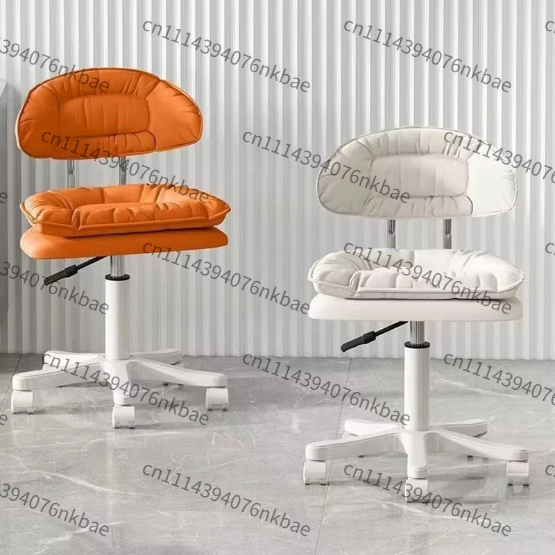 Lifting Rotating Beauty Salon Chair, Modern Nail Technician Makeup Chair Home Computer Chair Professional Salon Furniture
