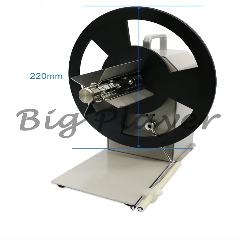 Adjustable Speed Label Rewinder Tag Automatic Rewinder Barcode Paper Sticker Roll Paper Machine