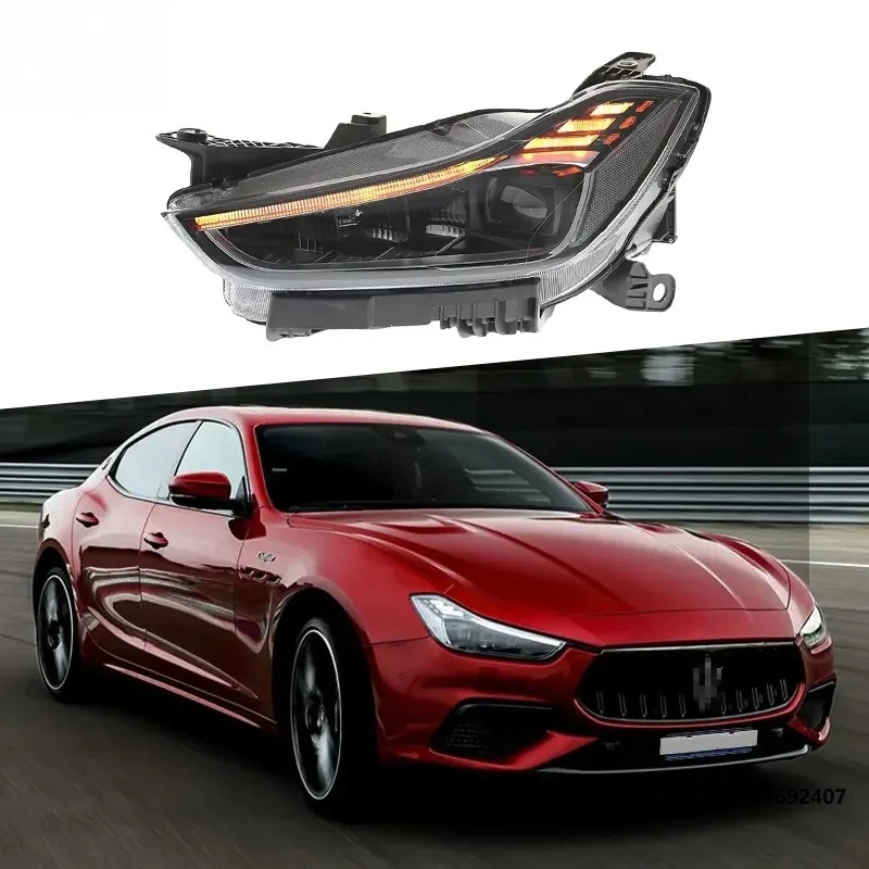 

2014-2020Maserati Ghibli Modena New Car Auto Parts 2017 OEM Factory Upgrade Led Headlights for Maserati Ghibli