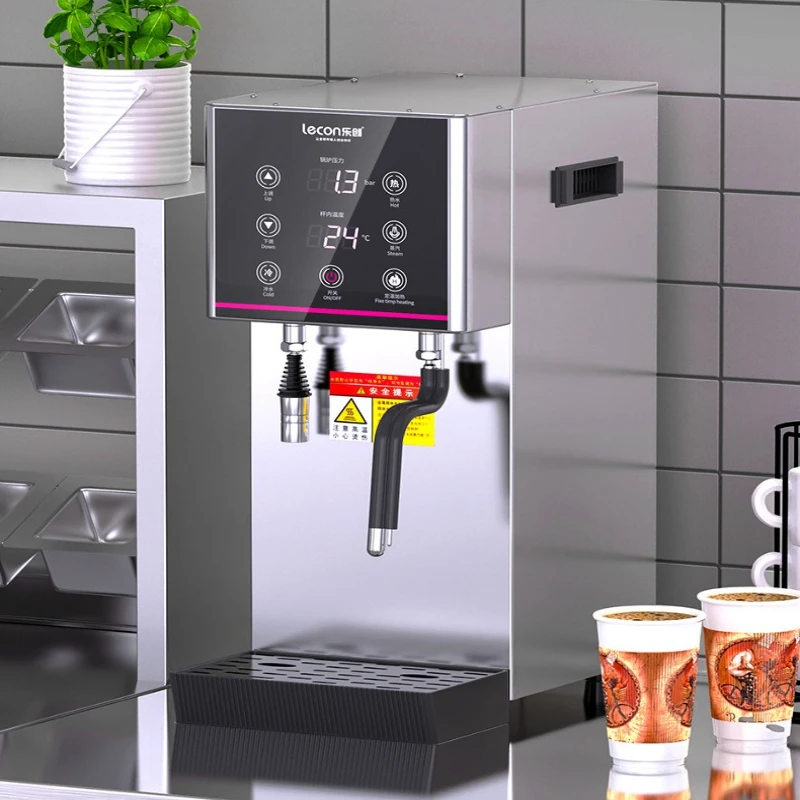 

Steam water boiler Commercial milk tea shop Steam milk foam coffee Automatic water boiler
