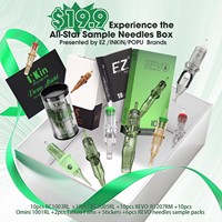 INKIN Cartridge Tattoo Needles Mixed RL RS MC Disposable Needles Sterilized Safety for Cartridge Tattoo Machine Pen
