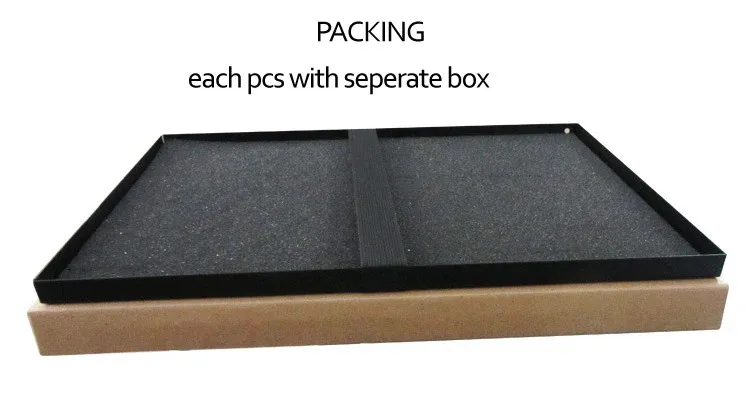 T3-B metal projector tray speaker tray 39x29cm with 1/4 inch screw 3/8 screw DIY accessory parts rectangular plate