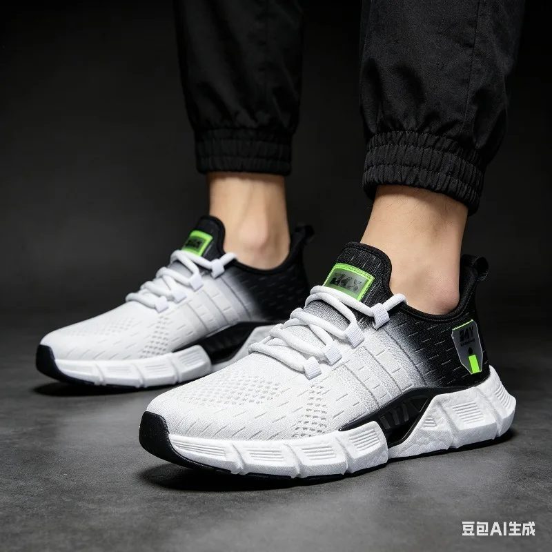 

New Fashion Runnning Sport Shoes Men Sneakers Lightweight Breathable Mesh Comfortable Men's Casual Shoes Outdoor Jogging Zapatos